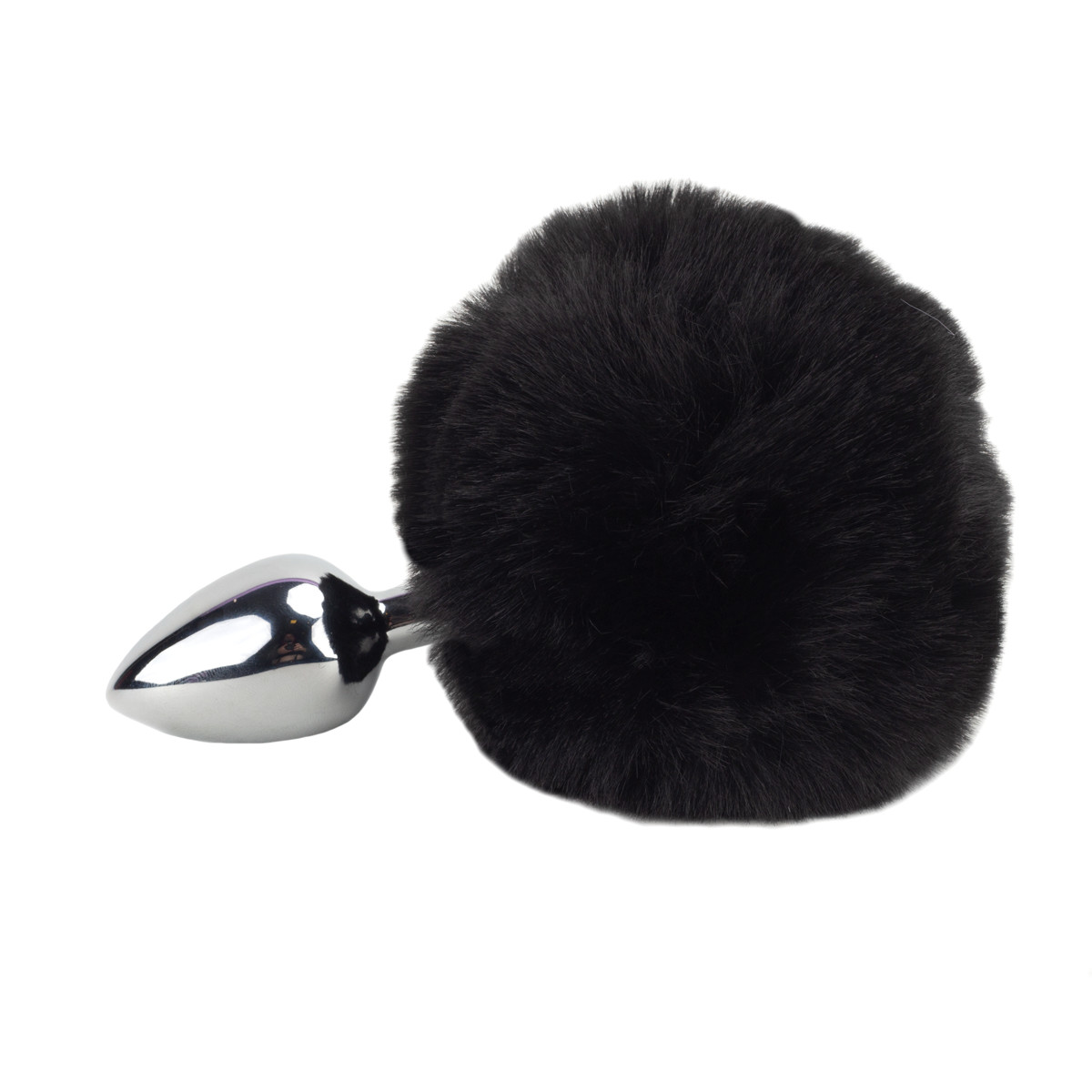 Plug Anal Tamanho "P" em Metal com Pompom - Anal Plug Stainless | 5,8 x 2,7 cm | Disponível em 7 Cores - 11