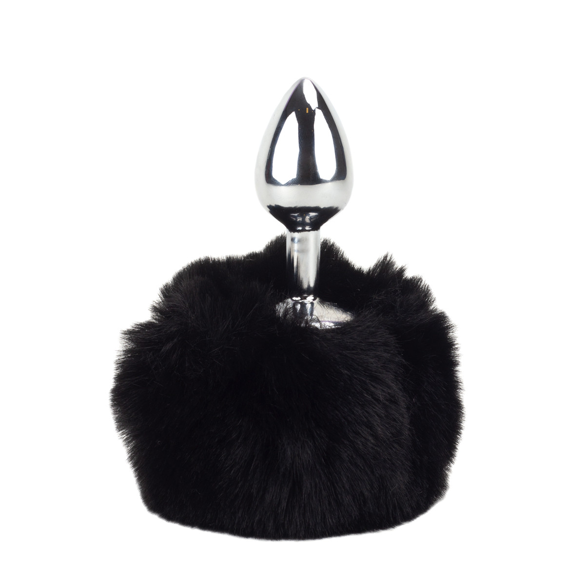 Plug Anal Tamanho "P" em Metal com Pompom - Anal Plug Stainless | 5,8 x 2,7 cm | Disponível em 7 Cores - 13