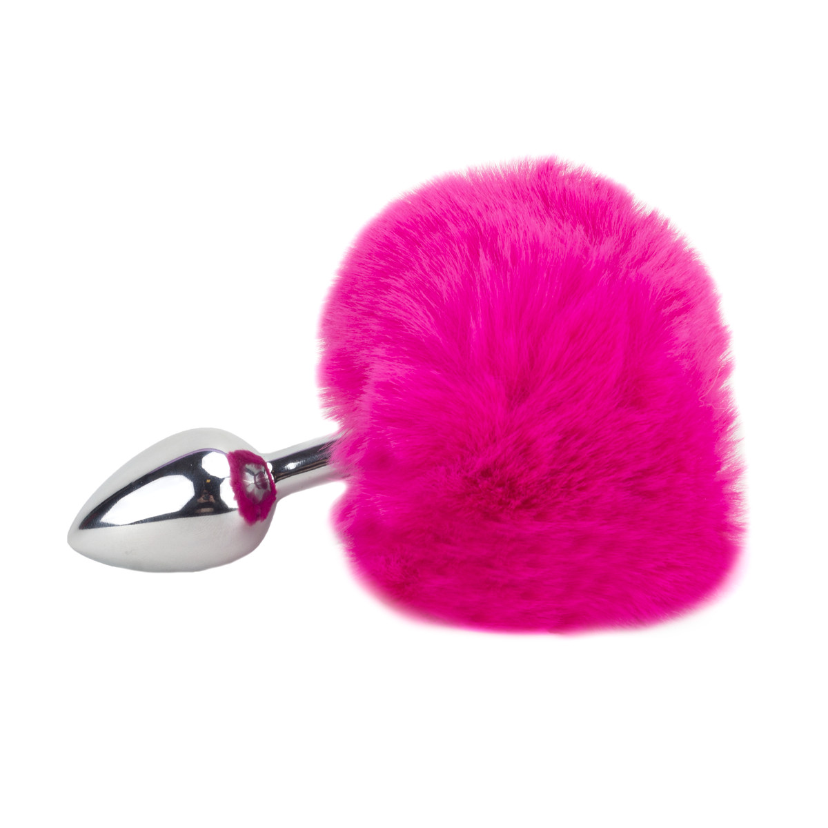 Plug Anal Tamanho "P" em Metal com Pompom - Anal Plug Stainless | 5,8 x 2,7 cm | Disponível em 7 Cores - 17