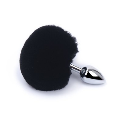 Foto 6 do produto Plug Anal Tamanho "P" em Metal com Pompom - Anal Plug Stainless | 5,8 x 2,7 cm | Disponível em 7 Cores