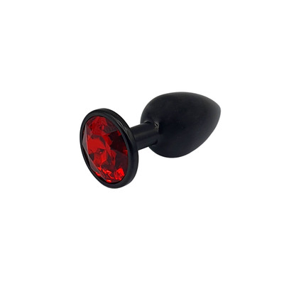 Foto 4 do produto Plug Anal em Metal no Tamanho ''P'' com Joia em sua Base - Seamless Butt Plug Starting | 5,6 x 2,7 cm | Disponível em 3 Cores
