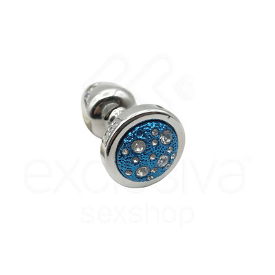 Foto 15 do produto Plug Anal "P" em ABS Atóxico com Formato Cônico e Detalhes de Jóias Cravejado - Hard Less | 5,4 x 2,6 cm | Disponível em 14 Cores