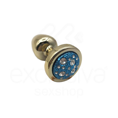 Foto 37 do produto Plug Anal "P" em ABS Atóxico com Formato Cônico e Detalhes de Jóias Cravejado - Hard Less | 5,4 x 2,6 cm | Disponível em 14 Cores