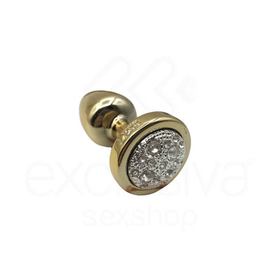 Foto 43 do produto Plug Anal "P" em ABS Atóxico com Formato Cônico e Detalhes de Jóias Cravejado - Hard Less | 5,4 x 2,6 cm | Disponível em 14 Cores