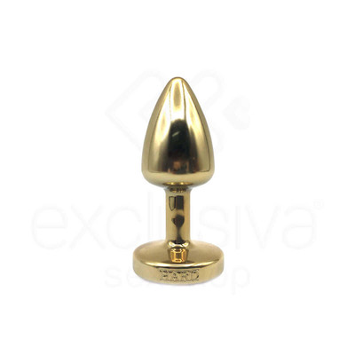 Foto 45 do produto Plug Anal "P" em ABS Atóxico com Formato Cônico e Detalhes de Jóias Cravejado - Hard Less | 5,4 x 2,6 cm | Disponível em 14 Cores