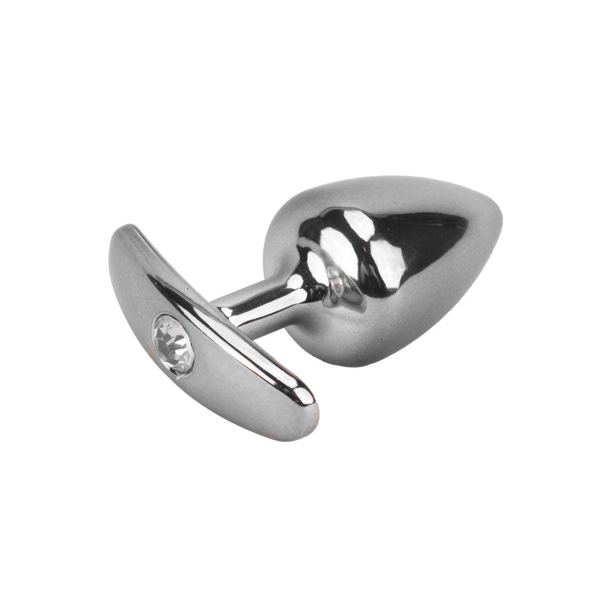 Plug Anal "P" Cônico em Metal com Strass e Base Removível - Hard | 5,8 x 2,6 cm | Disponível em 7 Cores - 13