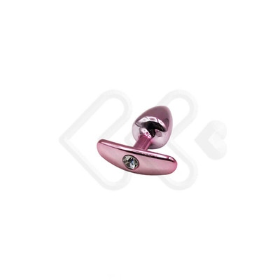 Foto 23 do produto Plug Anal "P" Cônico em Metal com Joia e Base Removível - Hard | 5,8 x 2,6 cm | Disponível em 7 Cores