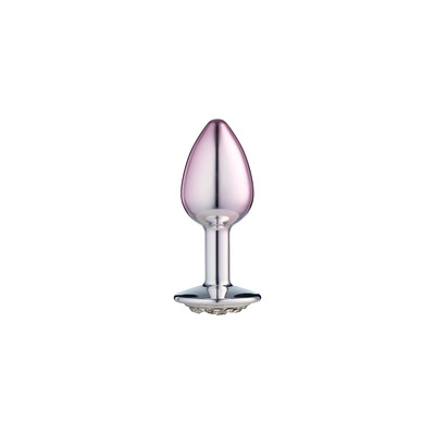 Foto 6 do produto Plug Anal "P" no Formato Cônico com Detalhe de Pedra Brilhante Cravejada na Base - Sexy Fantasy Lite | 6,5 x 2,6 cm | Disponível em 2 Cores