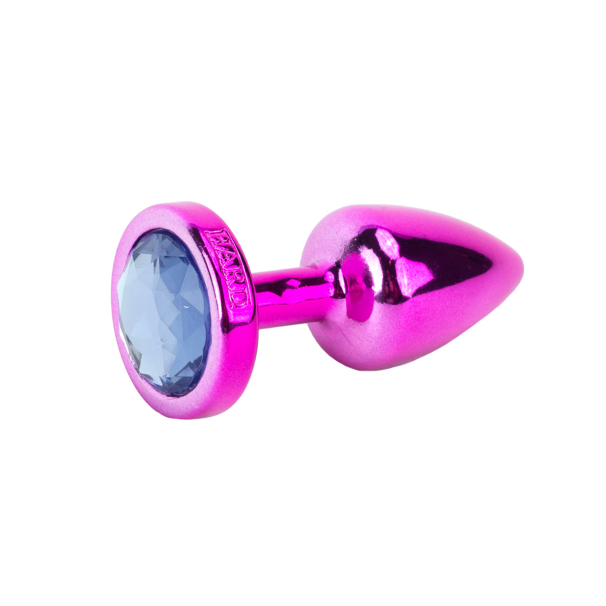 Plug Anal Pink no tamanho "P" em ABS Atóxico com Formato Cônico e Detalhe de Joia - Hard Less | 6 x 2,6 cm | Disponivel em 5 Cores - 4