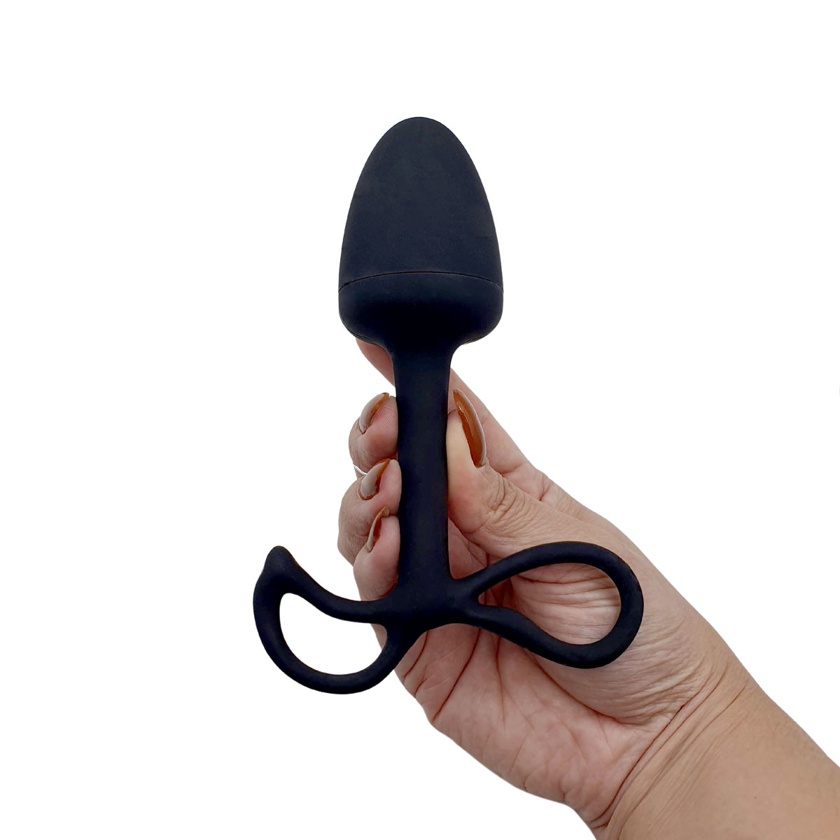 Plug Anal para Pompoarismo com Base de Segurança - Dom P4 | 12 x 4,3 cm - 4