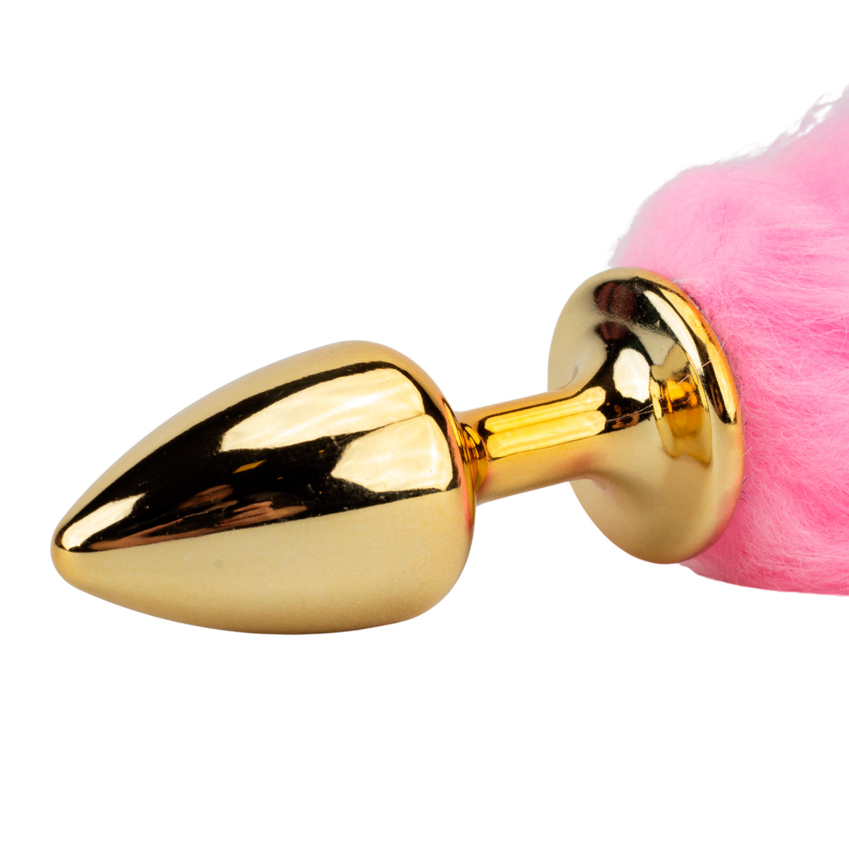 Plug Anal em Metal no Tamanho P com Rabo Alongado - Hard | 5,7 x 2,6 cm | Disponível em 10 Cores - 1
