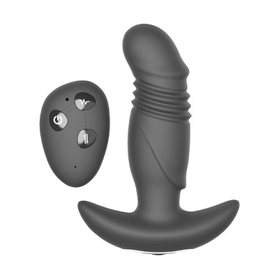 Foto 6 do produto Plug Anal Recarregável com 10 Modos de Vibração, 3 Modos de Vai e Vem com Controle Remoto - Luka Nv Toys | 10,4 x 3,4 | Disponível em 2 Cores