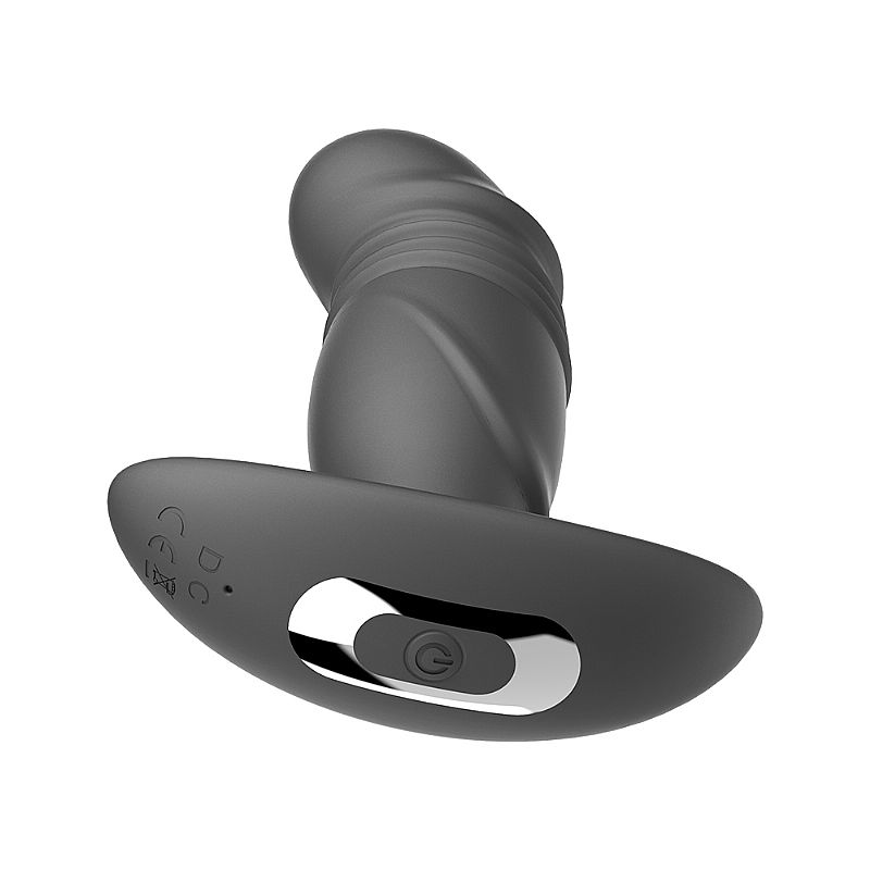 Plug Anal Recarregável com 10 Modos de Vibração, 3 Modos de Vai e Vem com Controle Remoto - Luka Nv Toys | 10,4 x 3,4 | Disponível em 2 Cores - 8