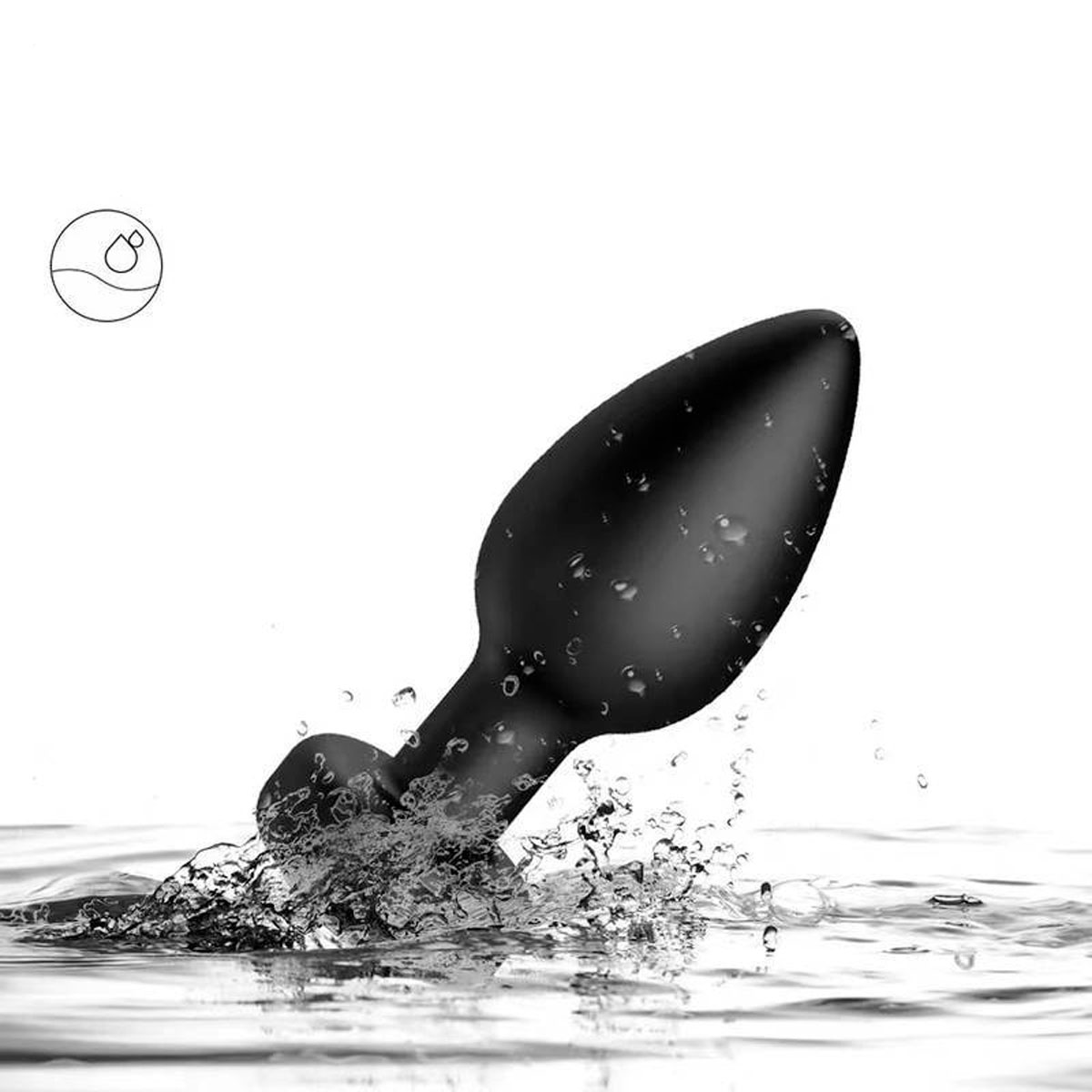 Plug Anal Recarregável em Silicone com 10 Modos de Vibrações e Controle Remoto Sem Fio - Pleasure Dreams | 7,1 x 3,2 cm - 3