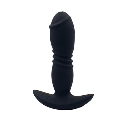 Foto 1 do produto Plug Anal Recarregável em Silicone com 4 Movimentos Vai e Vem e Resistente á Água - Plasure Dreams |11,9 x 3,7 cm