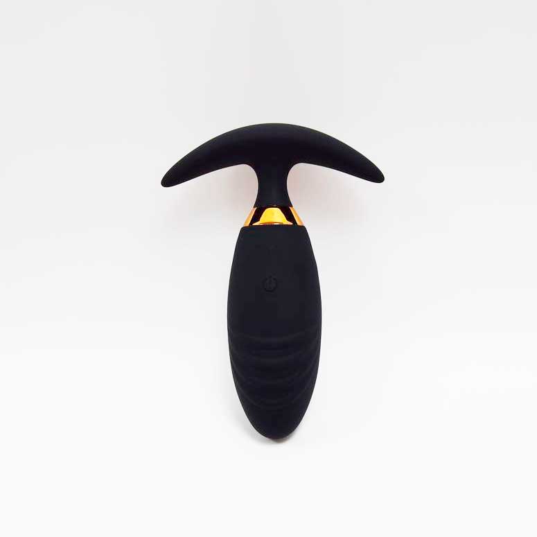 Plug Anal Recarregável em Silicone com 9 Modos de Vibrações e Controle Remoto Via App - Pleasure Dreams | 8,5 x 3 cm - 2