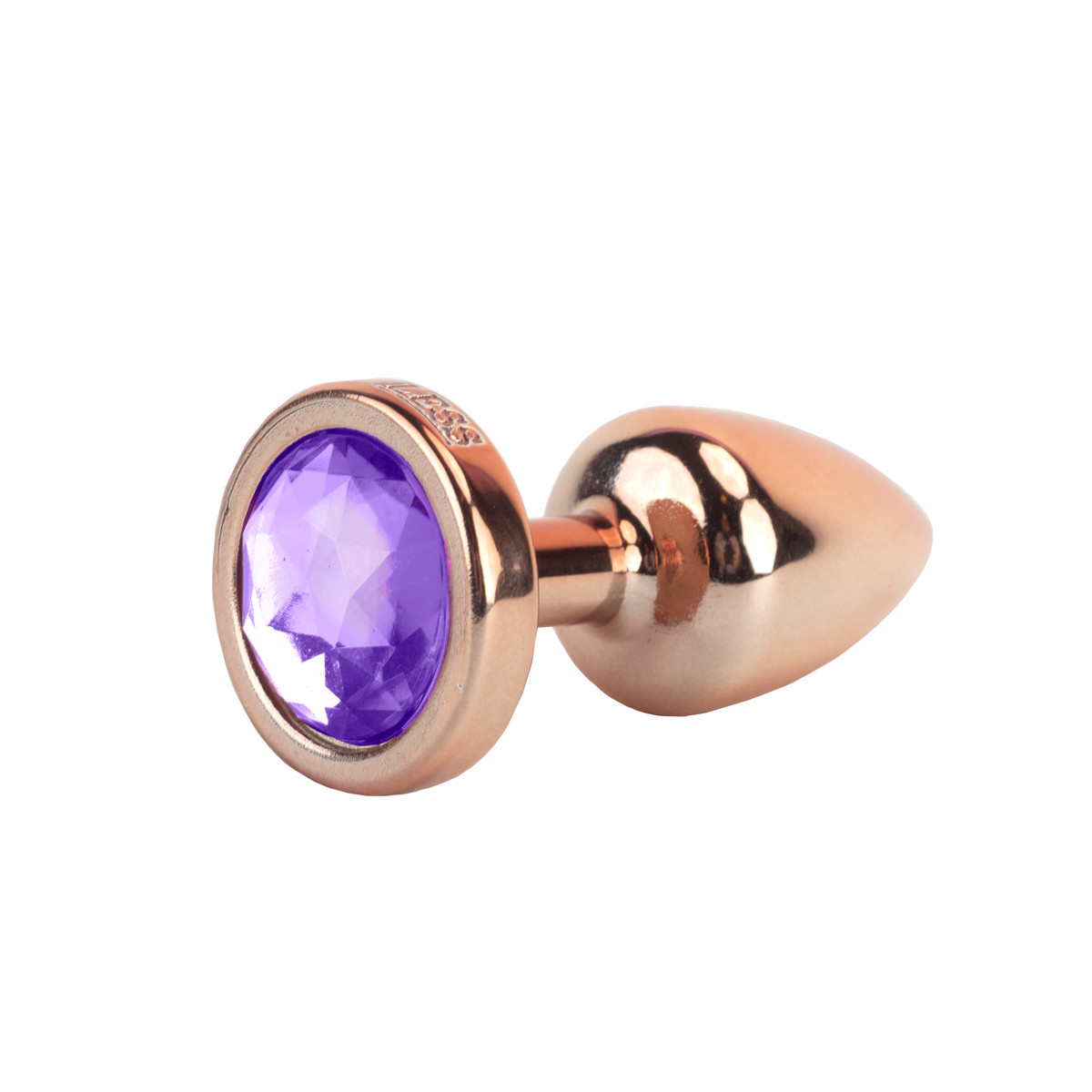 Plug Anal Rose no tamanho "P" em ABS Atóxico com Formato Cônico e Detalhe de Joia - Hard Less | 6 x 2,6 cm | Disponivel em 7 Cores - 11