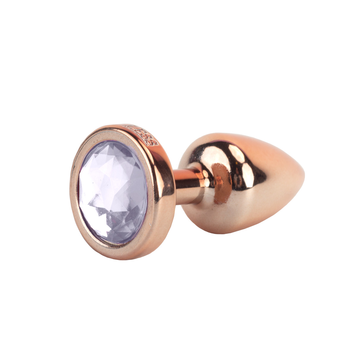 Plug Anal Rose no tamanho "P" em ABS Atóxico com Formato Cônico e Detalhe de Joia - Hard Less | 6 x 2,6 cm | Disponivel em 7 Cores - 9