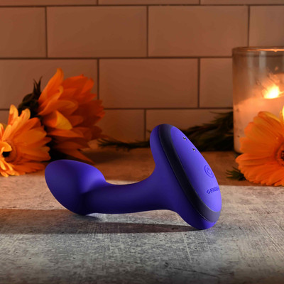 Foto 4 do produto Plug Anal em Silicone com 10 Modos de Vibração e Carregamento via USB - Gender X Anybody’s Plug | 8,5 x 3,2 cm