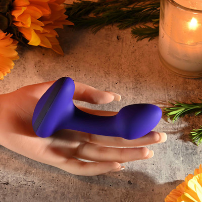 Foto 8 do produto Plug Anal em Silicone com 10 Modos de Vibração e Carregamento via USB - Gender X Anybody’s Plug | 8,5 x 3,2 cm