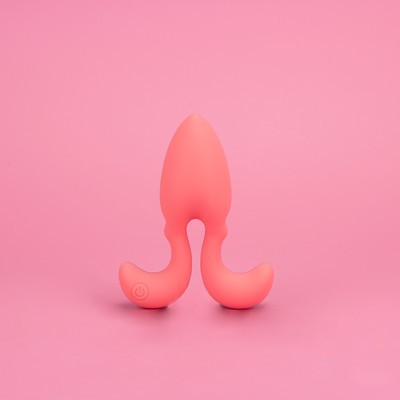 Foto 2 do produto Plug Anal em Silicone com 10 Modos de Vibrações e Controle Remoto Sem Fio - Intt Toys Vibra Collors Plug Me | 8 x 3,7 cm
