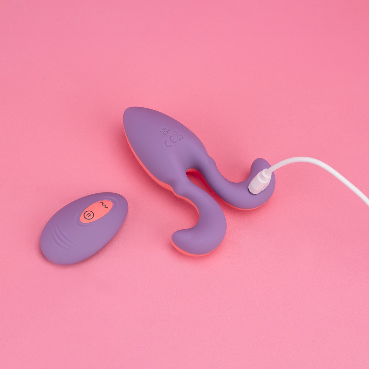 Plug Anal em Silicone com 10 Modos de Vibrações e Controle Remoto Sem Fio - Intt Toys Vibra Collors Plug Me | 8 x 3,7 cm - 4