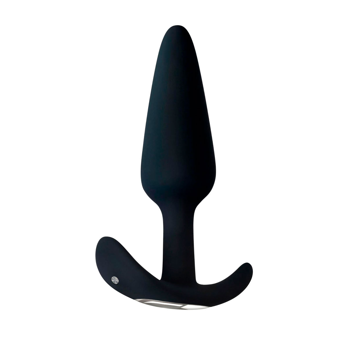 Plug Anal em Silicone Aveludado com 10 Modos de Vibração, Formato Cônico e Carregamento Via Cabo USB Magnético - Adam & Eve's Rechargeable Vibrating Anal Plug | 13,5 x 3,7 cm - 4