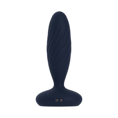 Foto 4 do produto Plug Anal em Silicone Aveludado com 7 Modos de Vibração, Movimentos de Vai e Vem, Aplicativo Interativo e Controle Remoto sem Fio - Svakom Jordan