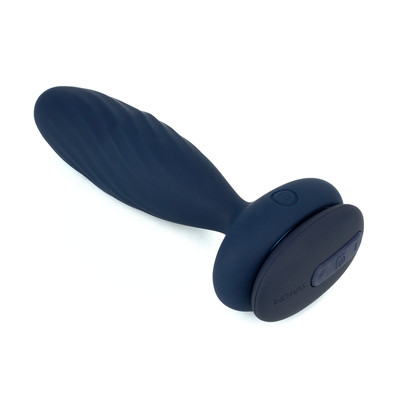 Foto 2 do produto Plug Anal em Silicone Aveludado com 7 Modos de Vibração, Movimentos de Vai e Vem, Aplicativo Interativo e Controle Remoto sem Fio - Svakom Jordan