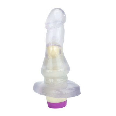 Foto 4 do produto Plug Anal em Silicone com Glande Definida, Vibração Multivelocidade e Base Segurança Retangular - Magic Sexy | 13 x 5 cm | Disponível em 4 Cores