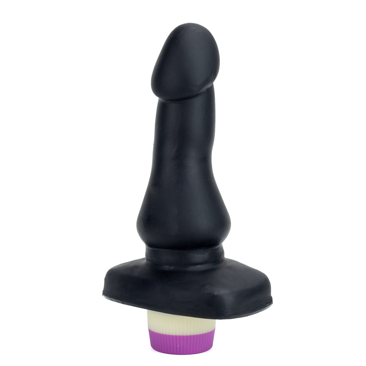 Plug Anal em Silicone com Glande Definida, Vibração Multivelocidade e Base Segurança Retangular - Magic Sexy | 13 x 5 cm | Disponível em 4 Cores - 6