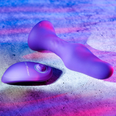 Foto 2 do produto Plug Anal em Silicone com 7 Modos de Vibração e Rotação, Controle Remoto Sem Fio e Carregamento via Cabo USB - Zero Tolerance Tunnel Teaser | 11 x 4,1 cm