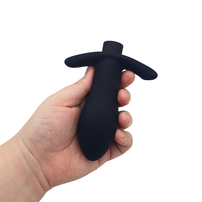 Foto 7 do produto Plug Anal em Silicone Soft Touch com 7 Modos de Vibração e Controle Remoto Sem Fio - Zero Tolerance Booty Bounce | 9 x 3,7 cm