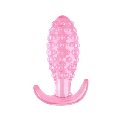 Foto 2 do produto Plug Anal em Silicone com Textura - Sexy Import | 10,5 x 4,1 cm | Disponível em 2 Cores