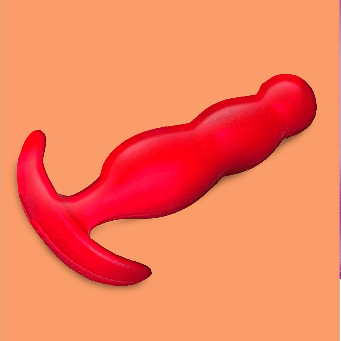 Plug Anal Star em TPE Atóxico com Alça de Segurança - Diversão Ao Cubo | 7,5 x 2,1 cm | Disponível em 4 Cores - 4