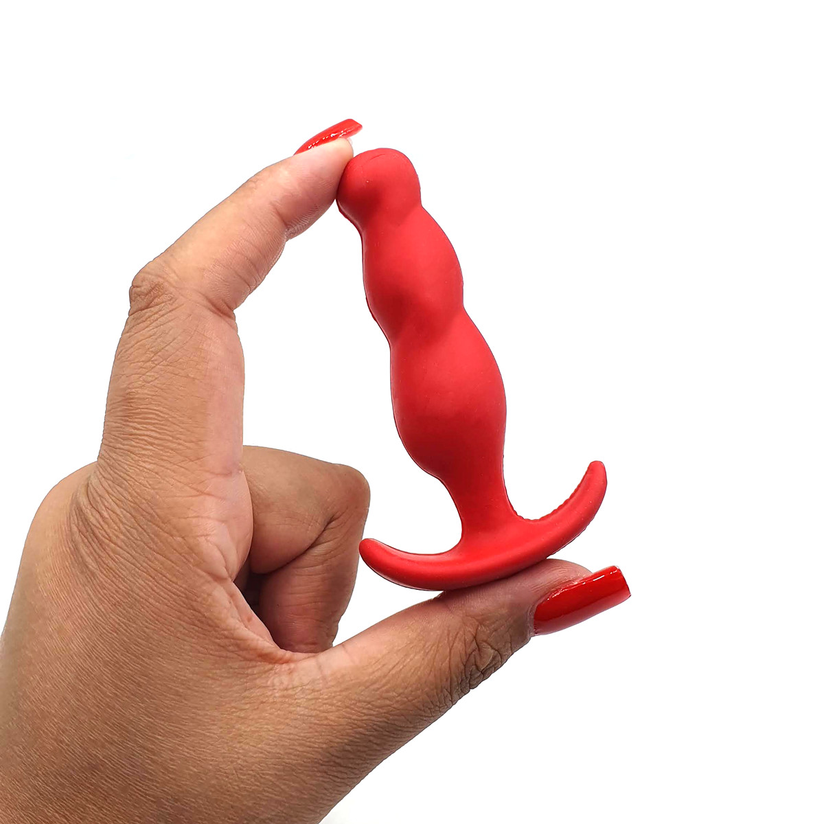 Plug Anal Star em TPE Atóxico com Alça de Segurança - Diversão Ao Cubo | 7,5 x 2,1 cm | Disponível em 4 Cores - 5