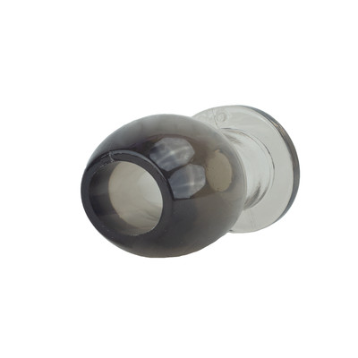 Foto 3 do produto Plug Anal no Tamanho "G" em TPE com Túnel Interno Vazado - 6,7 x 5 cm