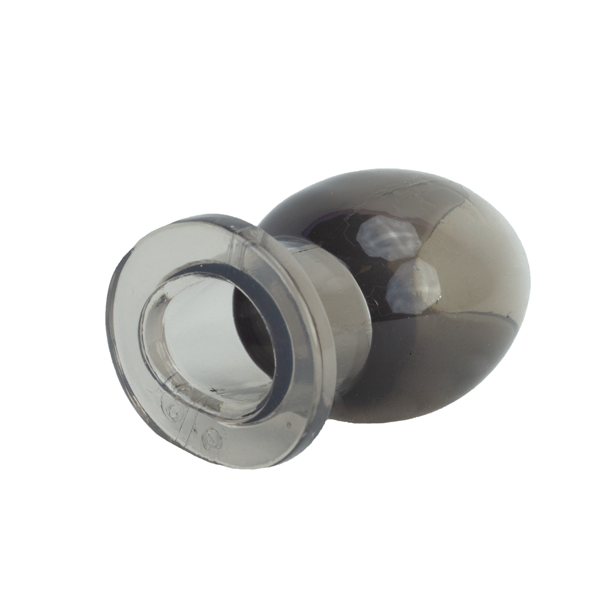 Plug Anal no Tamanho "M" em TPE com Túnel Interno Vazado - 5,8 x 4,5 cm - 4