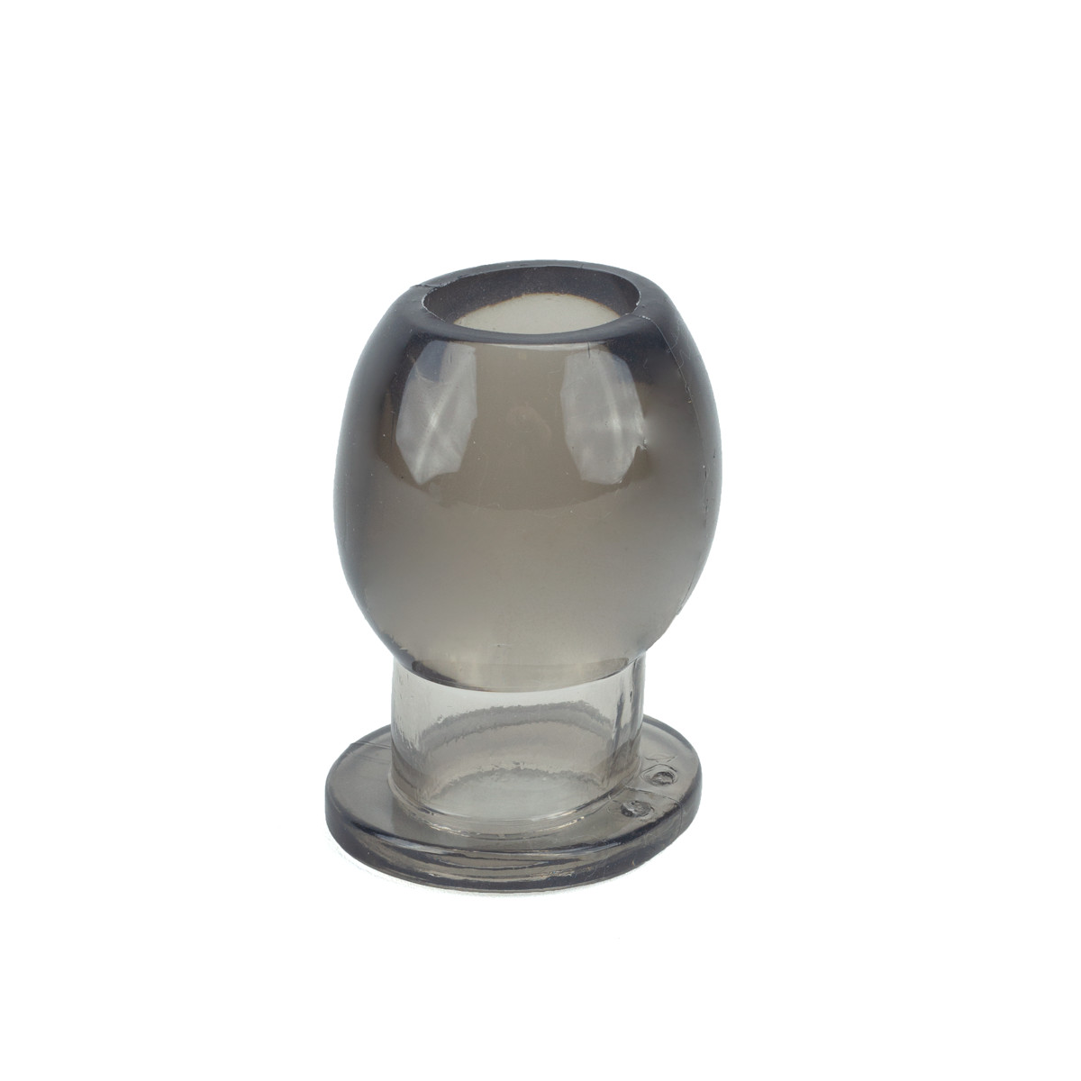 Plug Anal no Tamanho "P" em TPE com Túnel Interno Vazado - 5,5 x 4 cm - 2