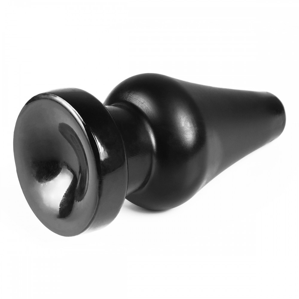 Plug Anal em TPE no Formato Cônico com Base em Ventosa - 15 x 7 cm | Realistyczne Dildo - 3