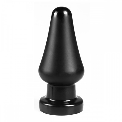 Plug Anal em TPE no Formato Cônico com Base em Ventosa - 15 x 7 cm | Realistyczne Dildo