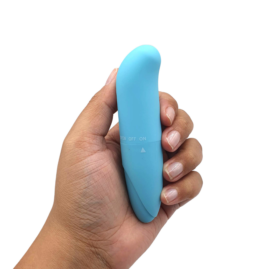 Vibrador Ponto G em ABS de Toque Aveludado e Resistência à Água - Pocket Mini | 5,6 x 2,5 cm | Disponível em 6 Cores - 7