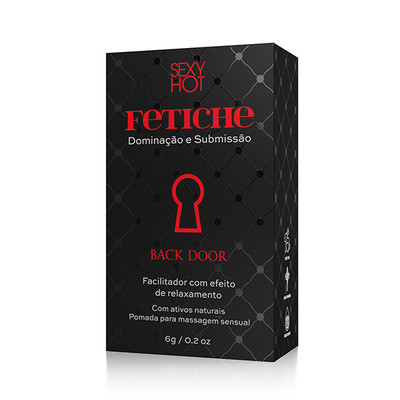 Pomada Dessensibilizante para Sexo Anal com Efeito de Relaxamento - Fetiche Back Door | 6g