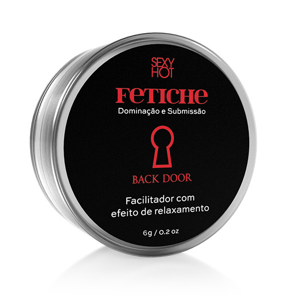 Pomada Dessensibilizante para Sexo Anal com Efeito de Relaxamento - Fetiche Back Door | 6g - 2