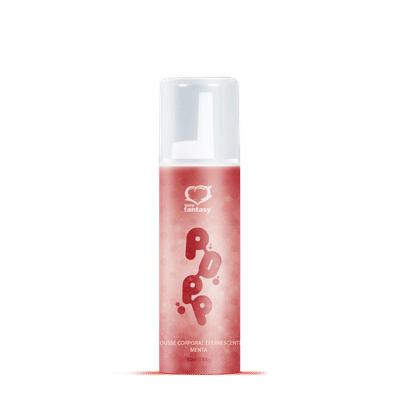 Popp - Mousse Corporal Efervescente com Efeito Refrescante | Aroma: Frutas Vermelhas