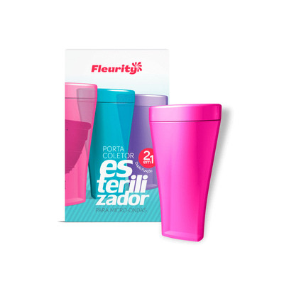 Foto 4 do produto Porta Esterilizador para Coletor Menstrual - Fleurity | Disponível em 3 Cores
