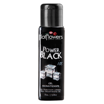 Foto 1 do produto Gel Comestível com Efeito Esquenta e Esfria - Power Black Ice - 35ml