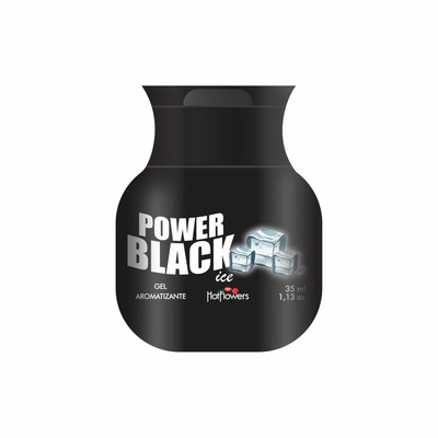 Gel Comestível com Efeito Esquenta e Esfria - Power Black Ice | 35ml