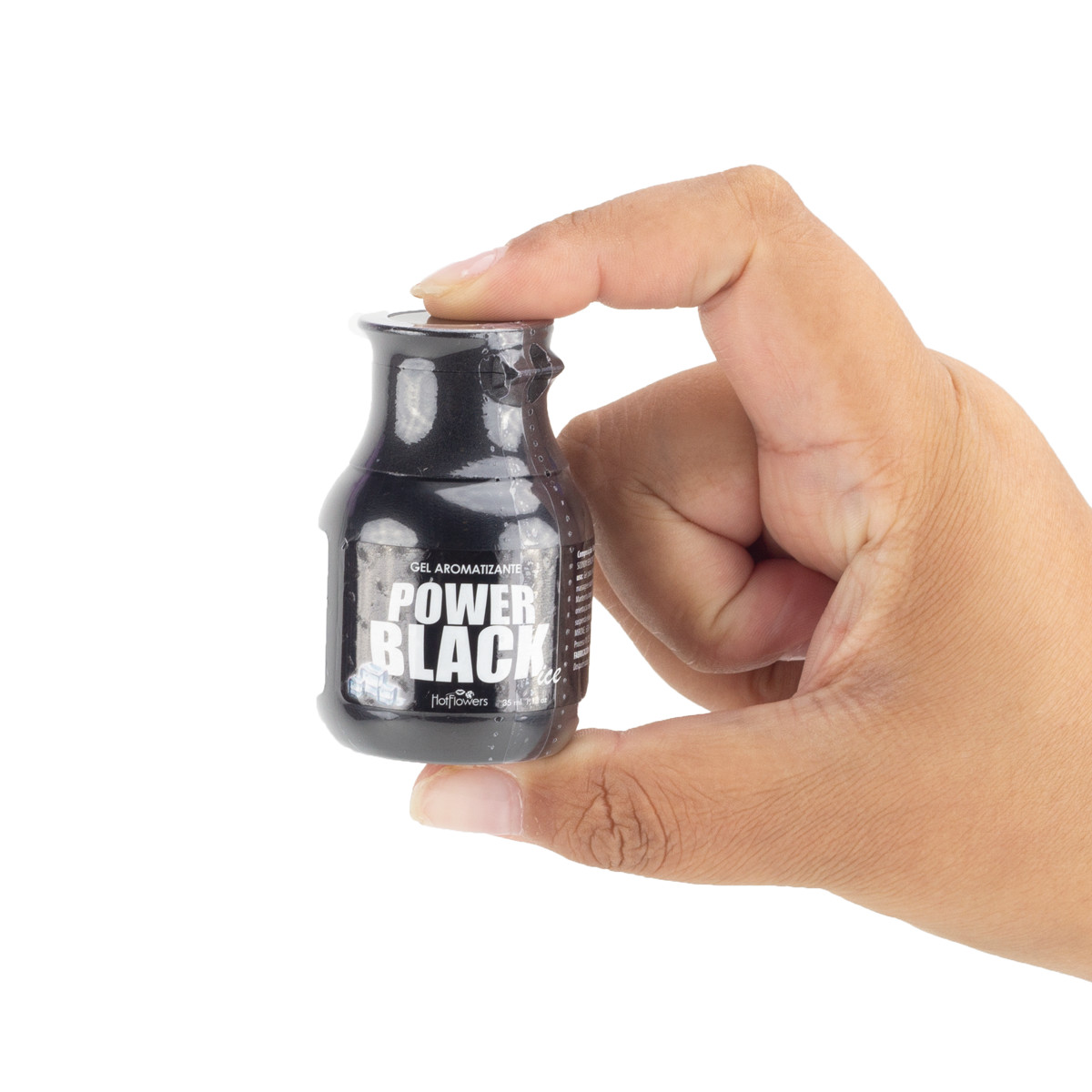 Gel Comestível com Efeito Esquenta e Esfria - Power Black Ice | 35ml - 2