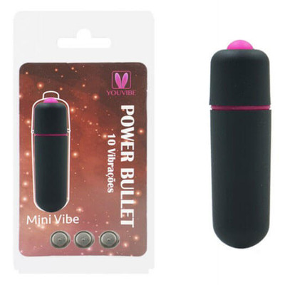 Foto 5 do produto Cápsula Vibratória com 10 Velocidades de Vibração e Resistente à Água - Power Bullet Mini Vibe | 5,5 x 1,5 cm | Disponível em 4 Cores